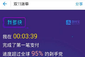 双11历史账单怎么看？双十一历史成交额多少？
