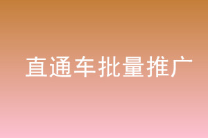 直通车批量推广怎么样？好用吗？