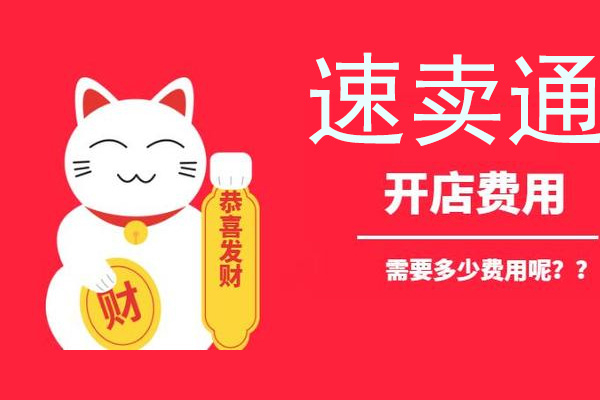 阿里速卖通开店费用是多少？开店要投入的费用有哪些？